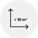 Legetårne op til 10 m²