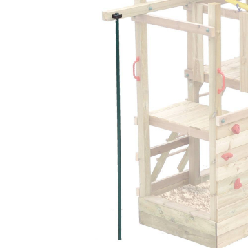 Lige brandmandsstang  620578