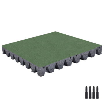 Faldsikringsmåtte 50x50x6,5 cm inkl. Fastgørelsespinde  835852