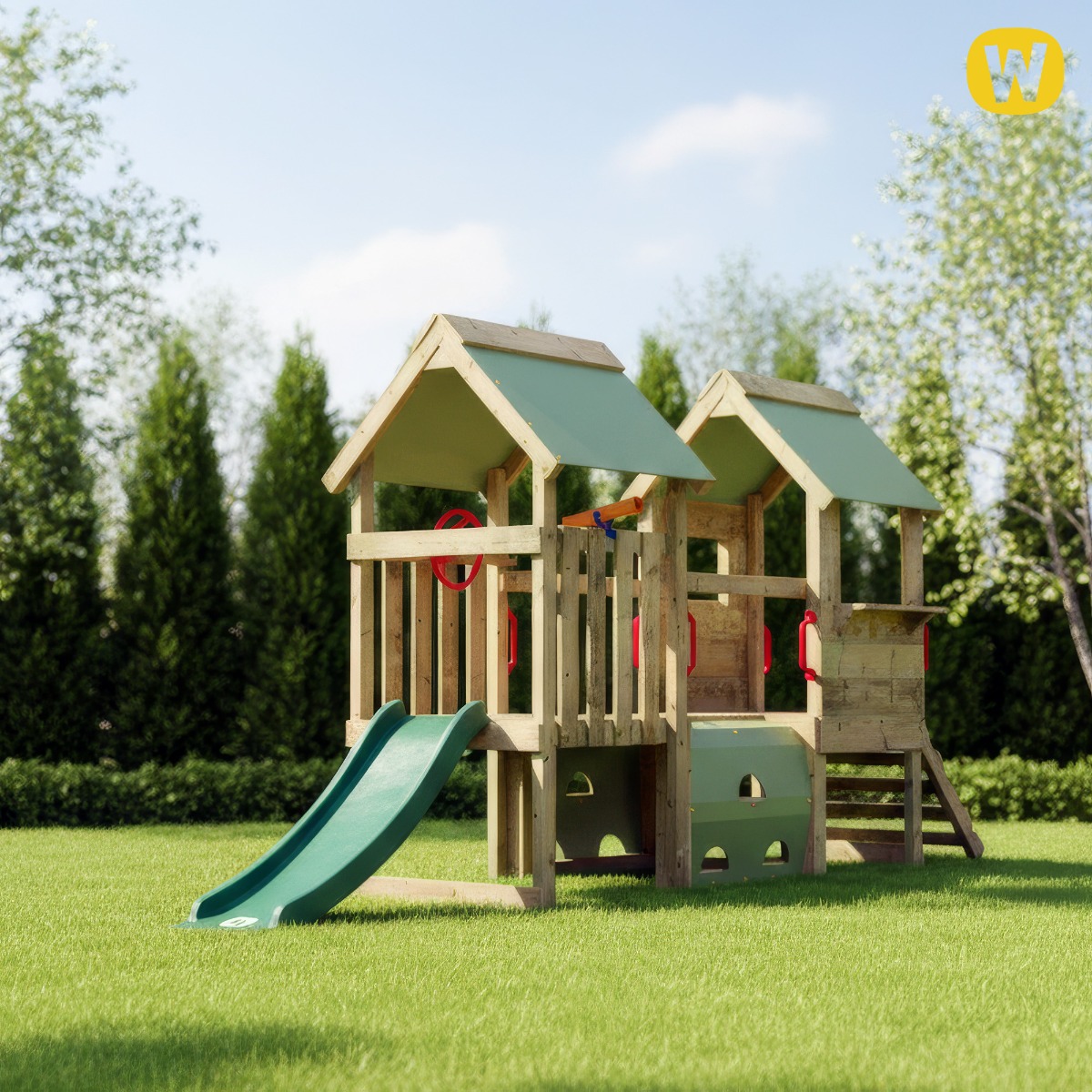 Klatretårn til småbørn Wickey My First Playground 2 833907_k