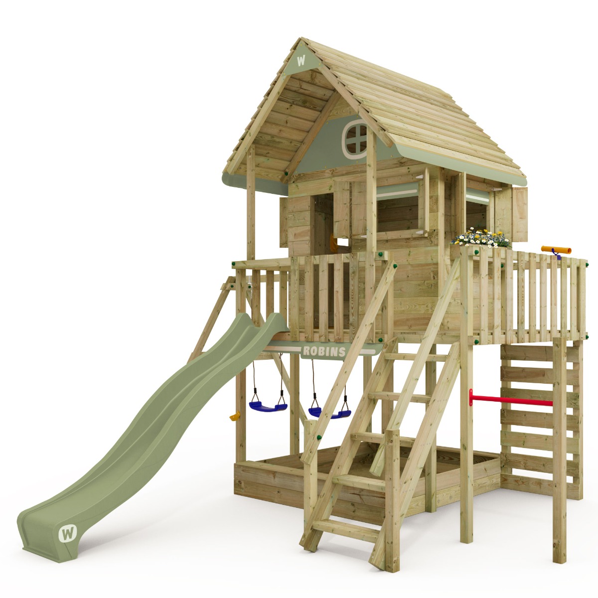 Legehus på stolper Wickey Smart PlayHouse