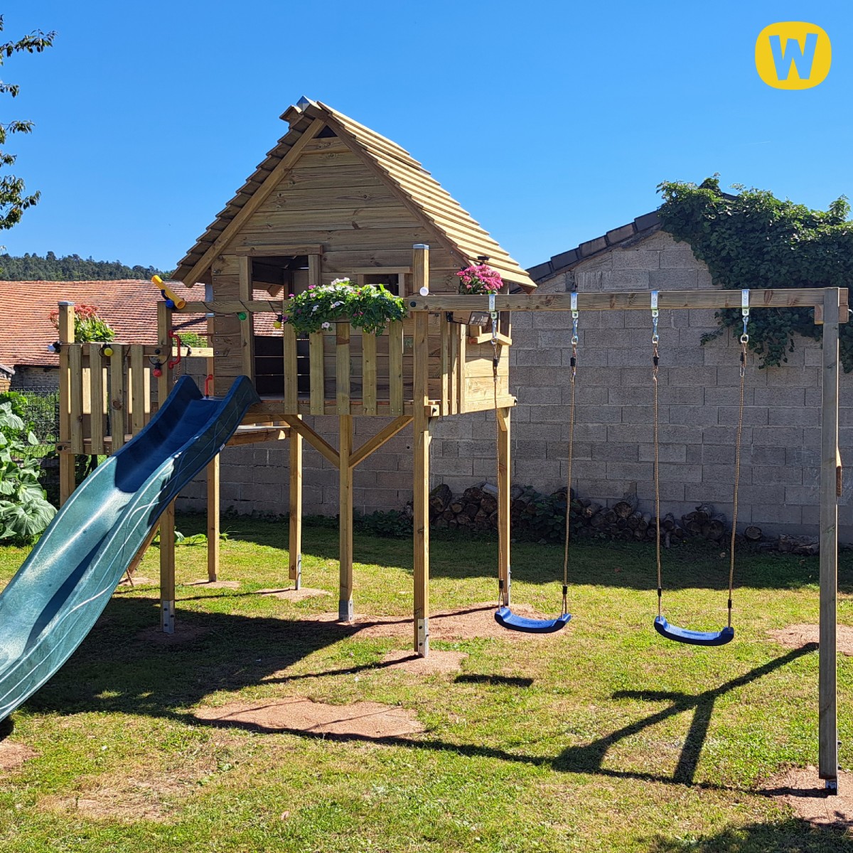 Legehus på stolper Wickey Smart Resort 829796_k