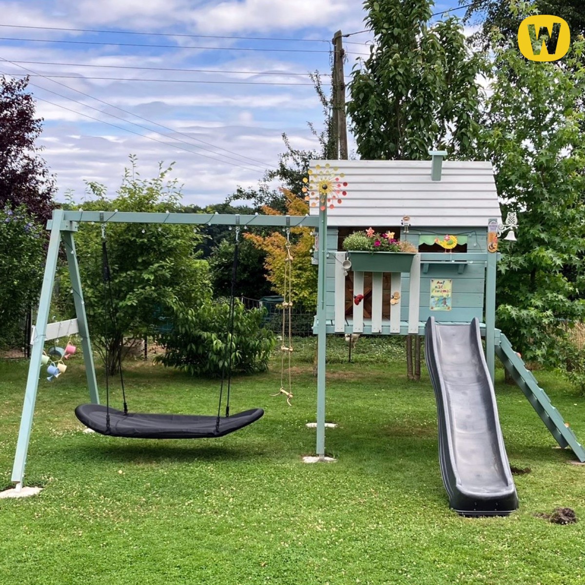 Legehus på stolper Wickey Smart Travel 817546_k